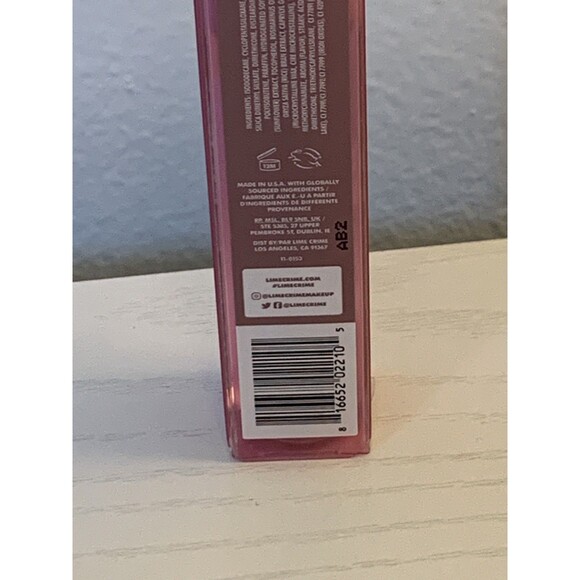 Lime Crime Plushie Matte Lip Veil Liquid Lipstick~Milk Tea~Full SZ 3.5 ml~New - Picture 5 of 5